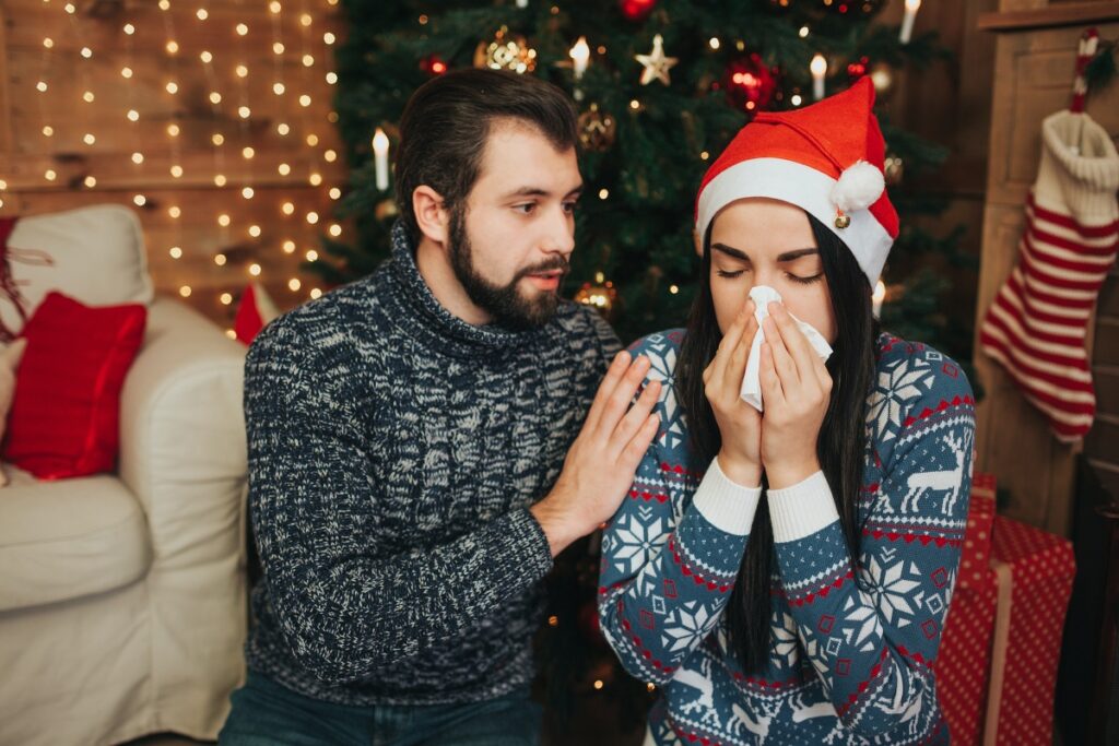 szybkie sposoby na przeziębienie katar w święta